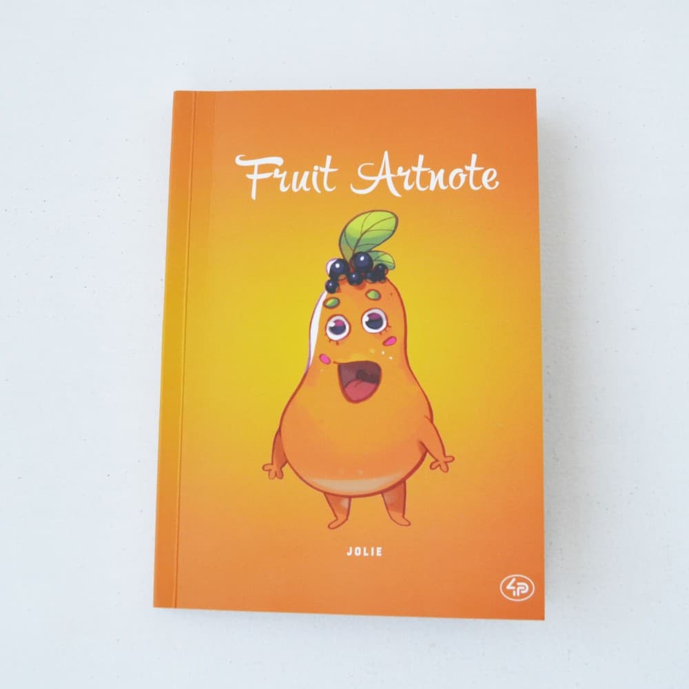 Блокнот TM Profiplan &amp;quot;Fruit artnote&amp;quot;Jolie&amp;quot; papaya, В6, фото - 1