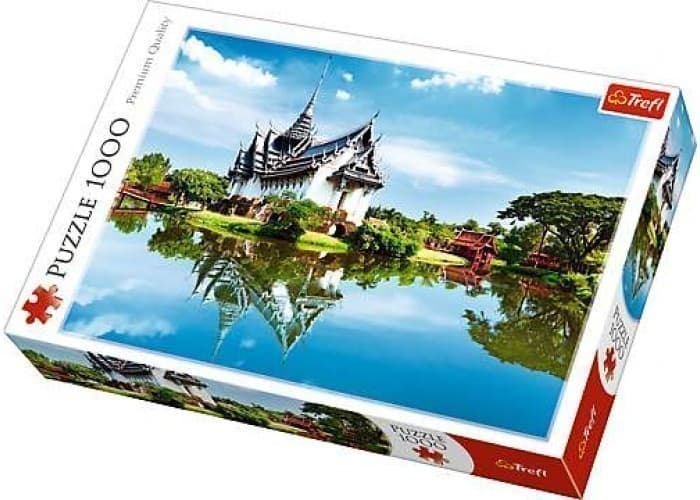 Пазли - (1000 елм.) - &amp;quot;Дворець Санпхет Прасат&amp;quot; / Trefl, фото - 1