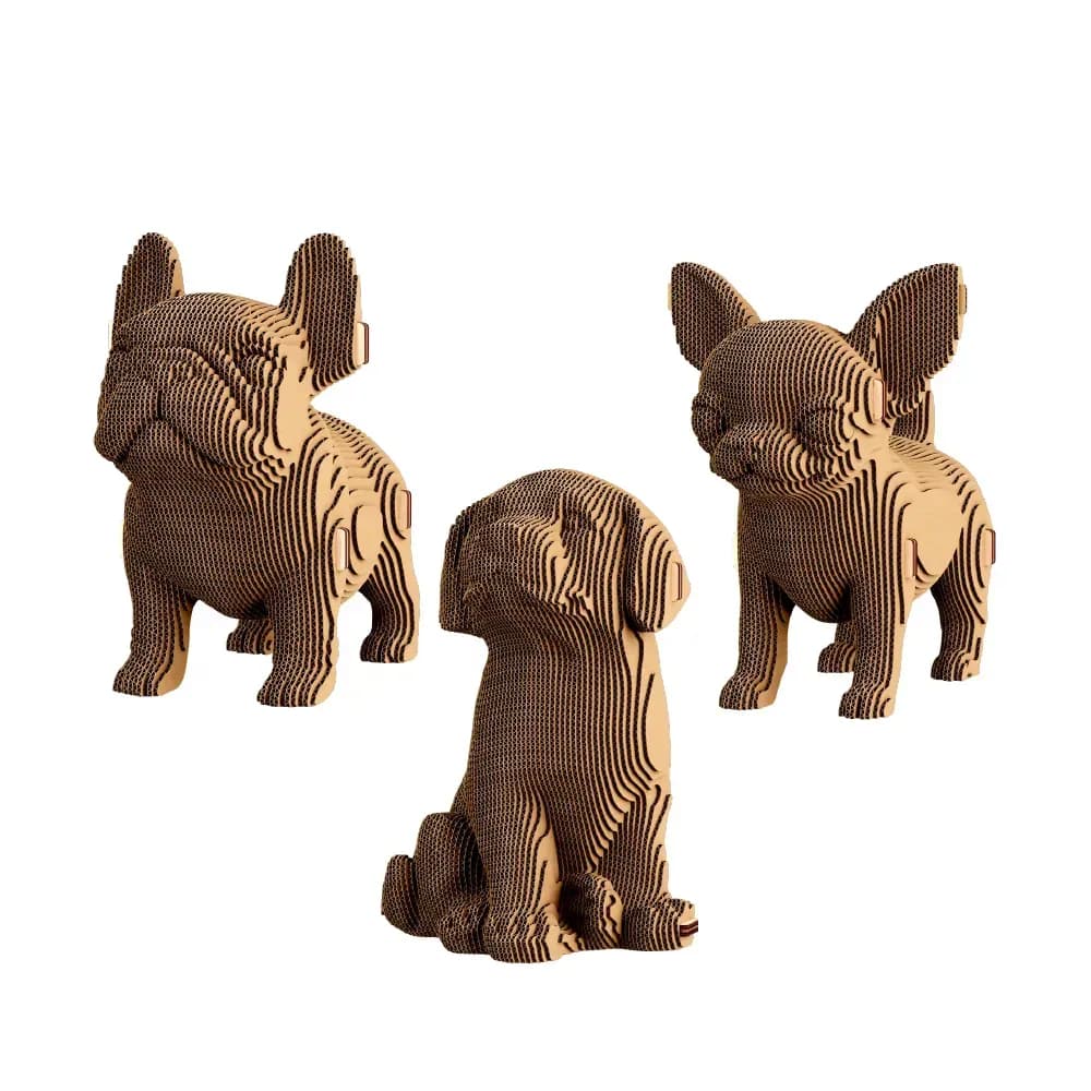 Картонний конструктор "Cartonic 3D Puzzle PUPPIES TRIO", фото - 3