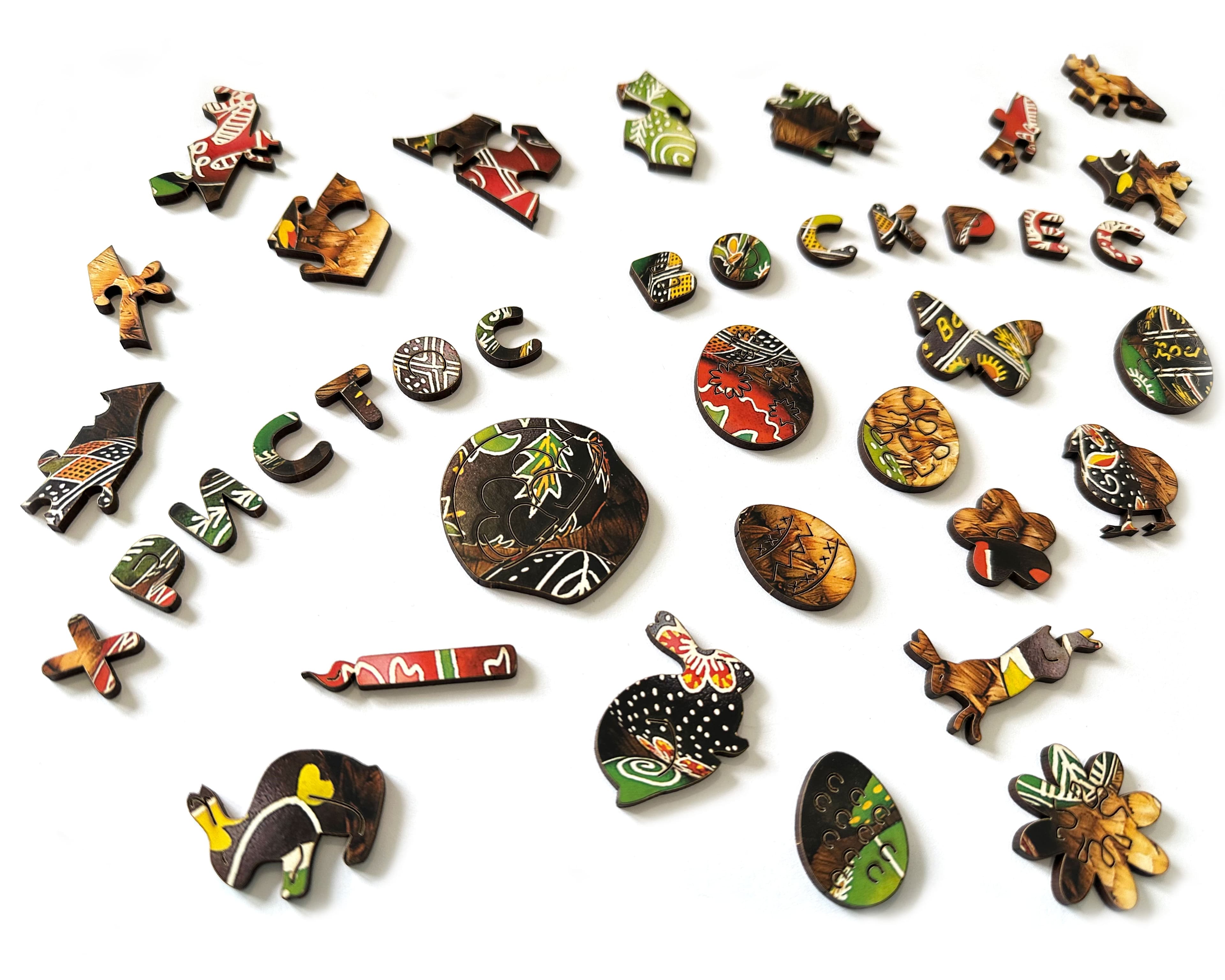 Пазл дерев'яний "Писанки", фото - 2