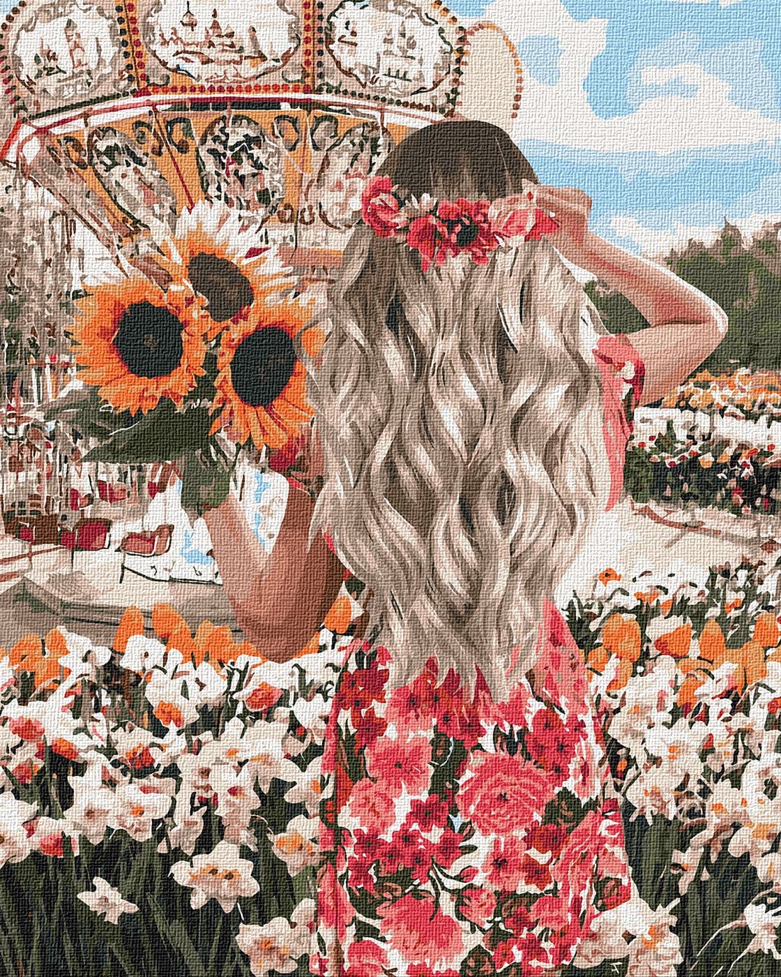 Набір для розпису по номерах.&amp;quot;Фантастичний вікенд&amp;quot; 40*50см, фото - 1