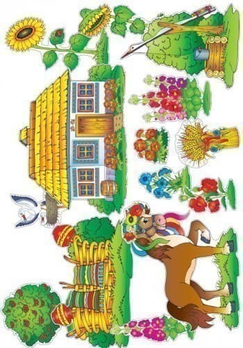 Набір елементів декору.Мальовнича Україна, фото - 2