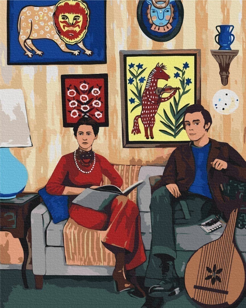 Картини за номерами: Дім класиків @Вікторія Коваленко, фото - 1