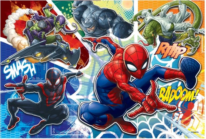 Пазли - (60 елм.) - &amp;quot;Хоробрий Спайдер-мен&amp;quot; / Дісней &amp;quot;Марвел&amp;quot;, фото - 2