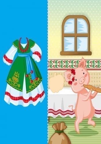 Одягни ляльку. Україночка, фото - 3