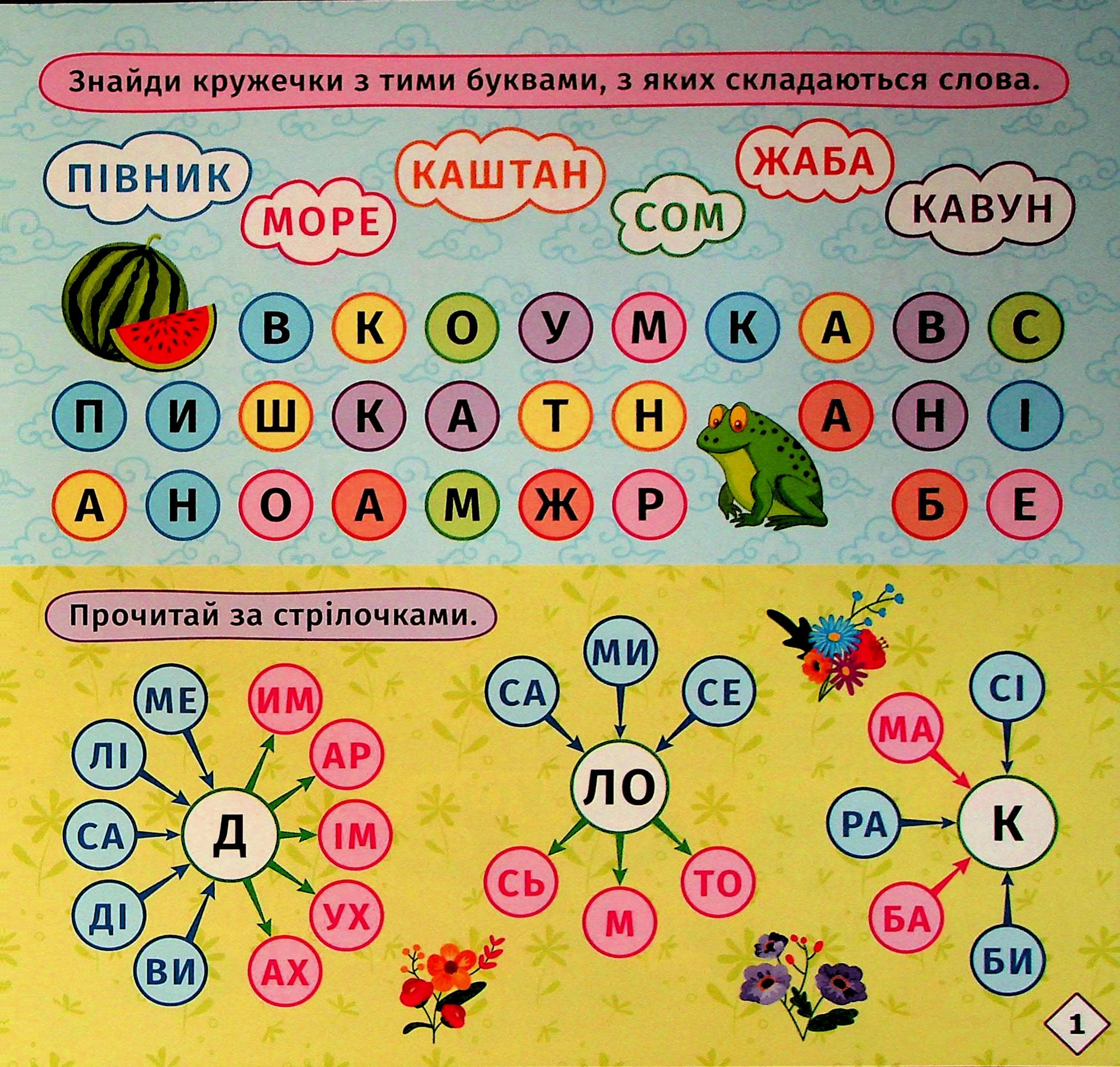 Перші кроки до читання Читаємо з їжачком, фото - 2