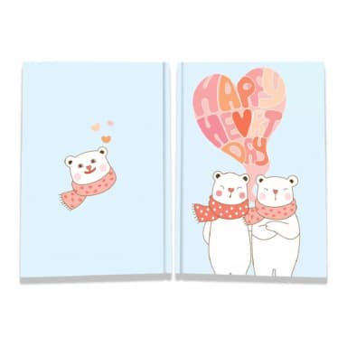 Блокнот TM Profiplan &amp;quot;Sweet love note&amp;quot; bears, А5