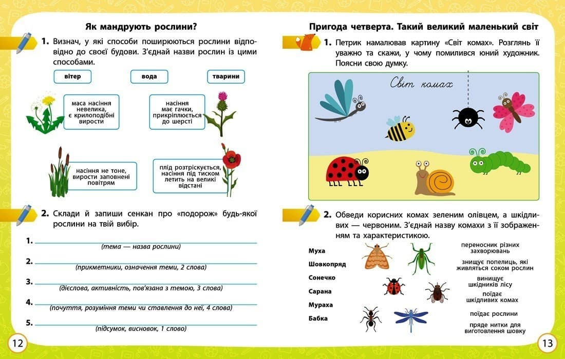 НУШ ДИДАКТА Я досліджую світ. 4 клас. Робочий зошит. ЧАСТИНА 1 до підручника О. Волощенко, О. Козак, Г. Остапенко., фото - 2