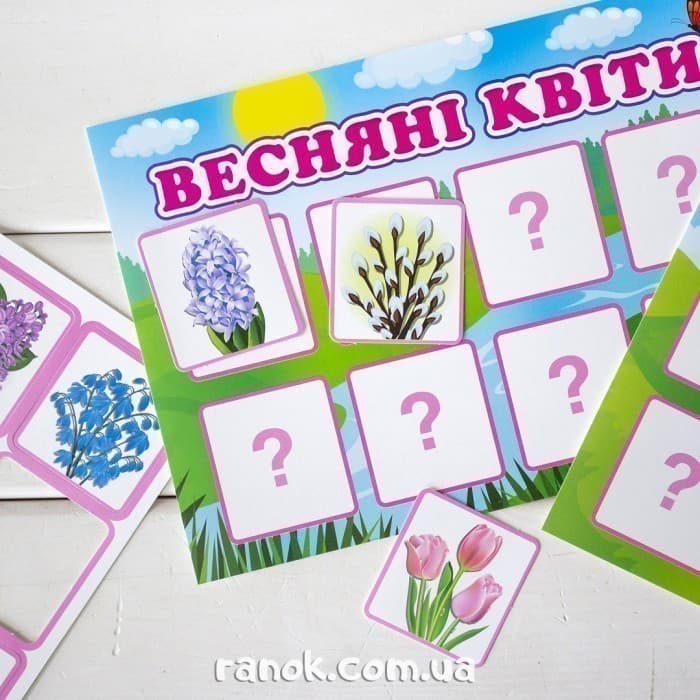 Дидиктична гра.Весняні квіти, фото - 2