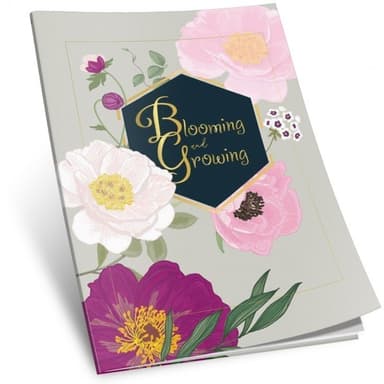 Блокнот А4 Квіти Троянда 48 аркушів Клітинка