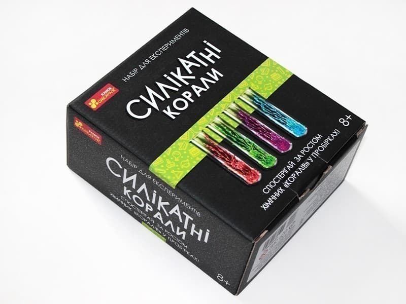 Набір для експериментів.Силікатні корали, фото - 3