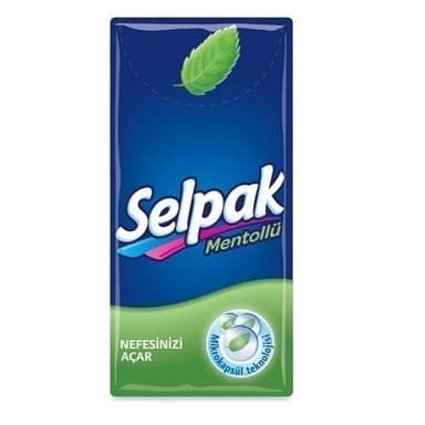 Хусточка кишенькова Selpak гігієніч. ментол