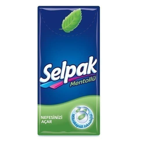 Хусточка кишенькова Selpak гігієніч. ментол, фото - 1