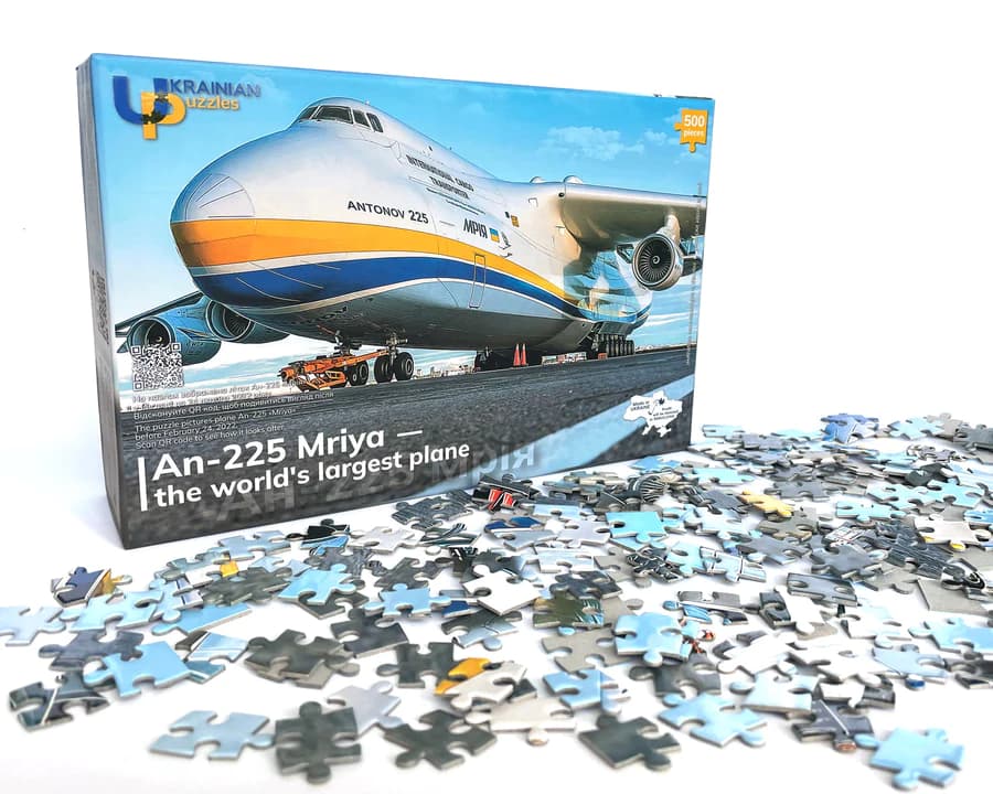 Пазл «Ан-225 Мрія — найбільший у світі літак» 500 елементів, фото - 3