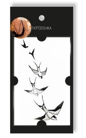 Тату &amp;quot;Політ ластівки&amp;quot;, фото - 1