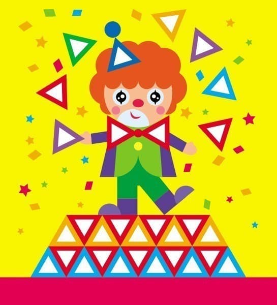 Мозаїка з наліпок. Для дітей від 4 років. Трикутники, фото - 3