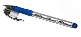 Ручка гелева синя 0,6мм Nataraj Itip Fine в індивід уп 213552107
