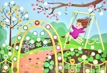 Наліпкиприкрашалки. Квіточки й сердечка, фото - 3