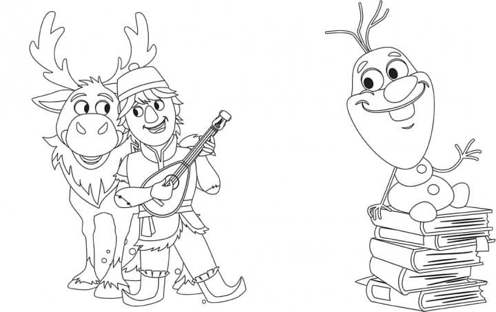 Disney Маля. Гра з кольором. Крижане серце, фото - 2