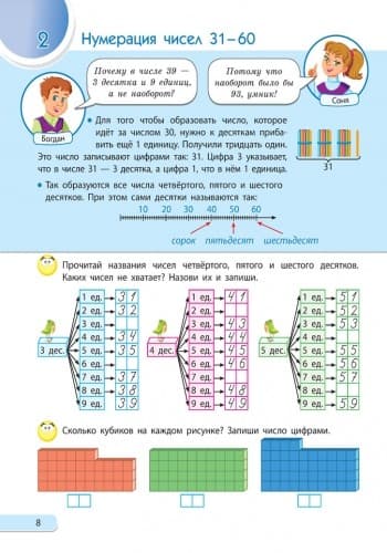 Считаю, решаю. Математика. Часть 3. 1 класс, фото - 2