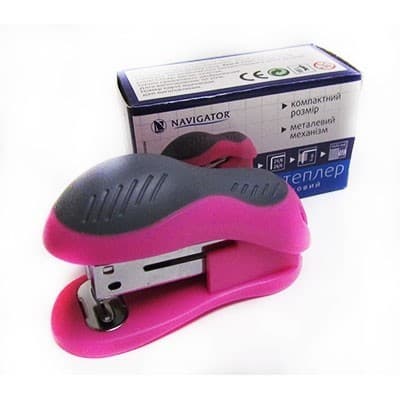 Зшивач №24/6 16арк пластик 75342-NV, фото - 1