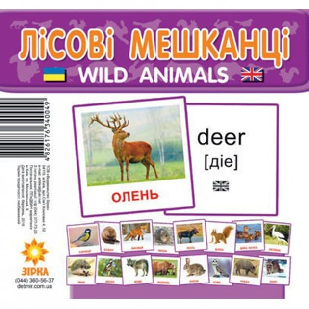 «Картки міні. Лісові мешканці», фото - 1