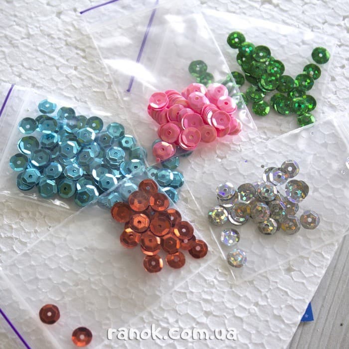 Картина з паєток. Єдиноріг, фото - 2