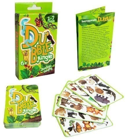 Настільна гра (укр) &amp;quot;Dubble jungle&amp;quot;, фото - 1