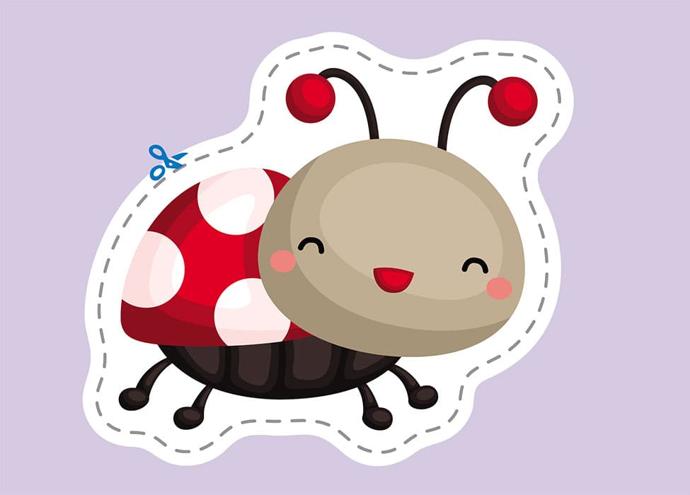 Вирізалки для найменших. Різнобарвні комахи., фото - 3