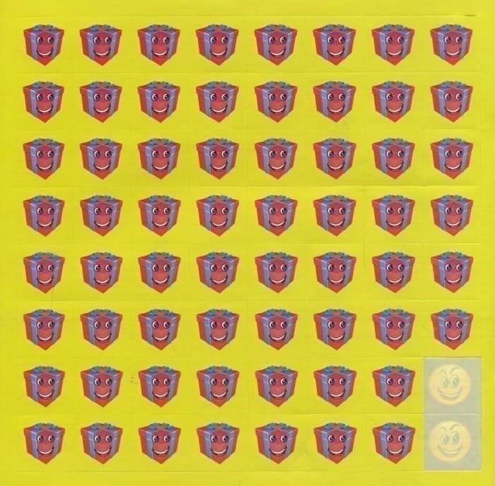 Оцінки-наліпки (синя), фото - 3