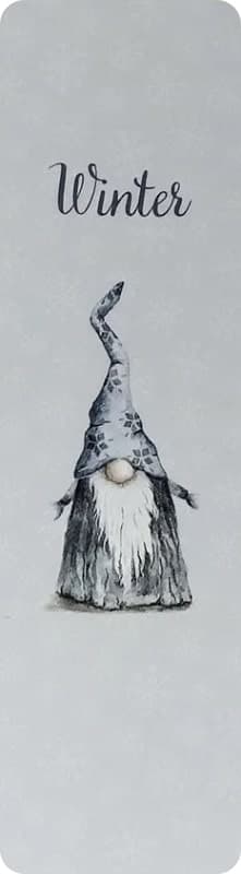 Закладка двухстороння для книги «Winter»