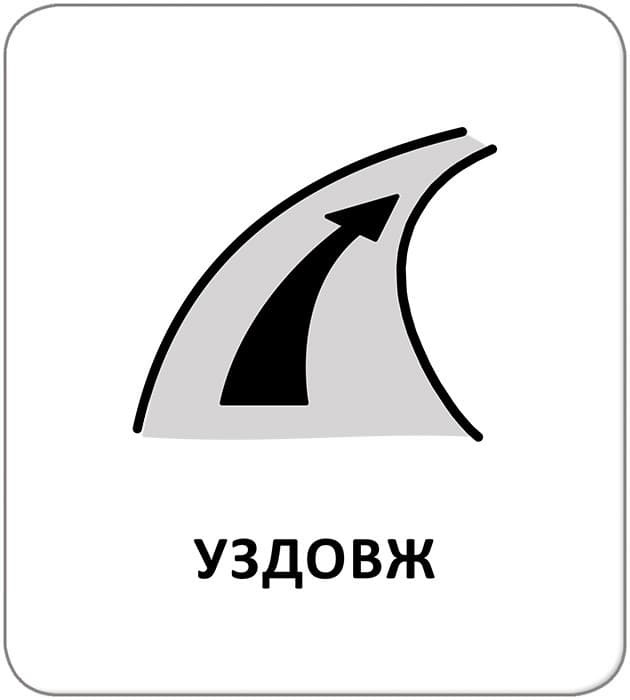 Картки з піктограмами. Орієнтування у просторі, фото - 3