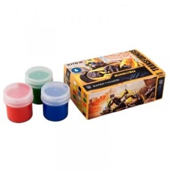 Гуашь Kite Transformers, 6 цветов (TF19-062), 4251458738649, фото - 2