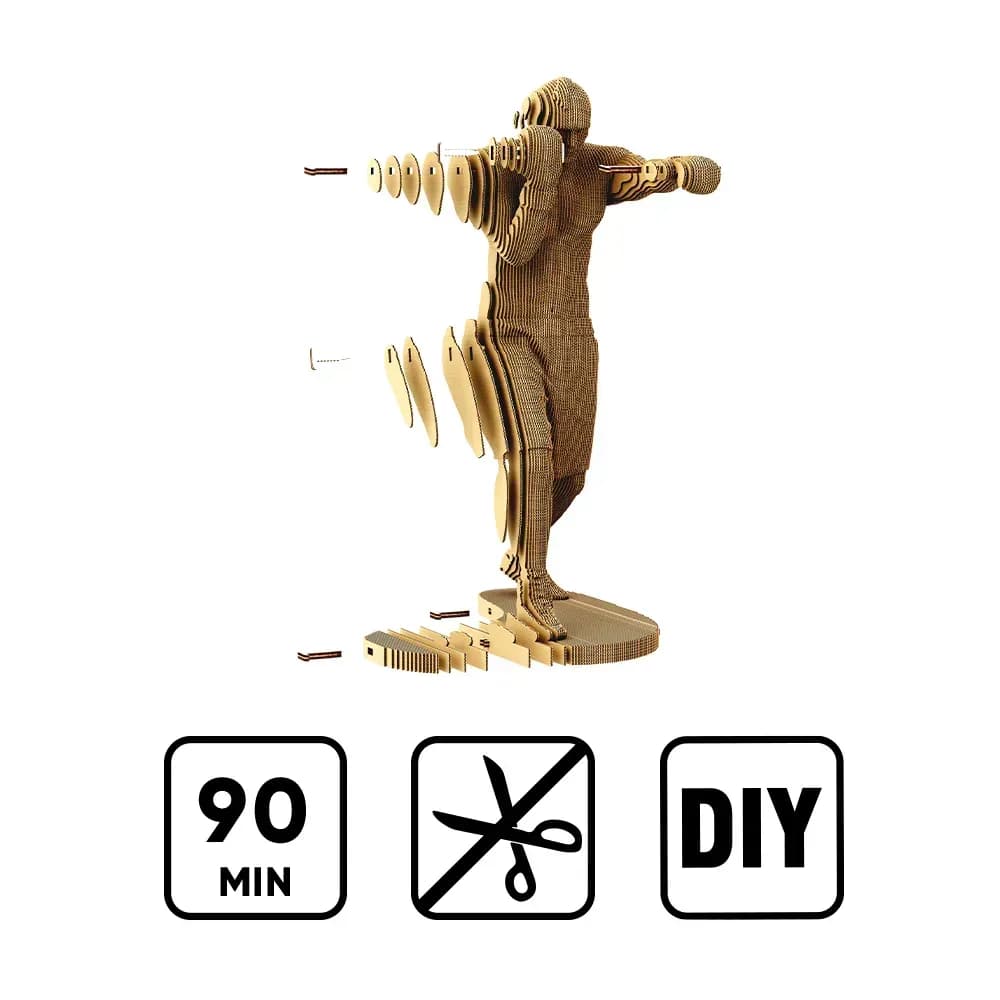 Картонний конструктор "Cartonic 3D Puzzle BOXER", фото - 3