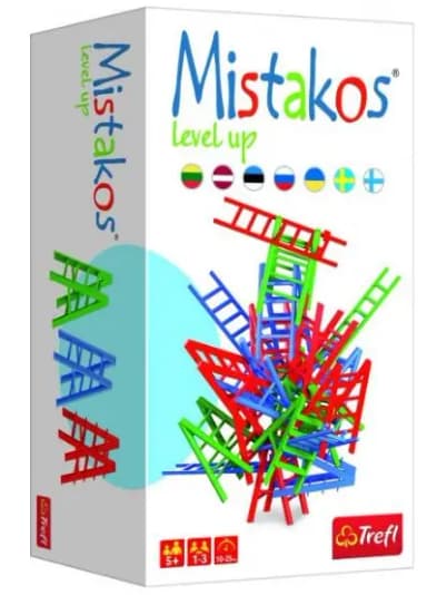 Настільна гра - &amp;quot;Міstakos  вищий рівень - драбини&amp;quot; / Українська версія/Trefl
