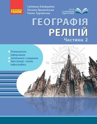 Географія релігії. Частина2. Скарбниця педагогічного досвіду