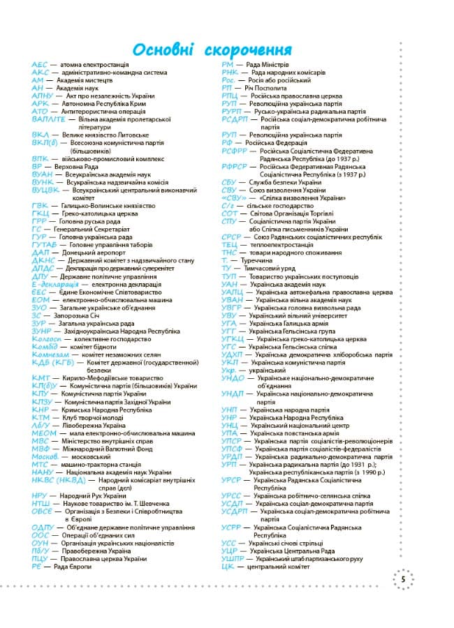 Історія України. Візуалізований посібник підготовки до ЗНО. ЗНП003, фото - 3