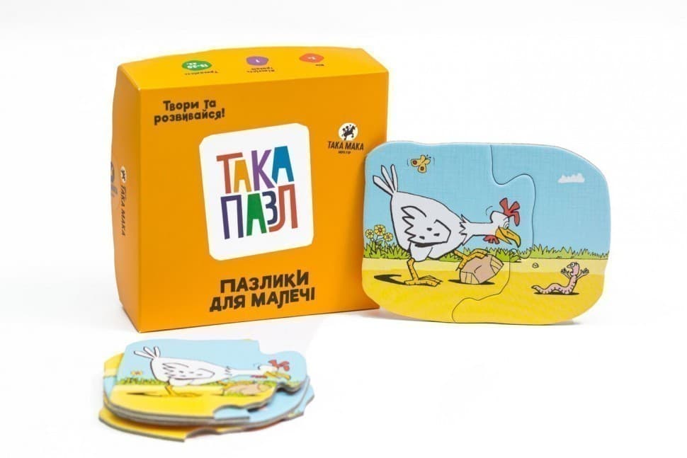 Пазлики для малечі (курочка), фото - 1