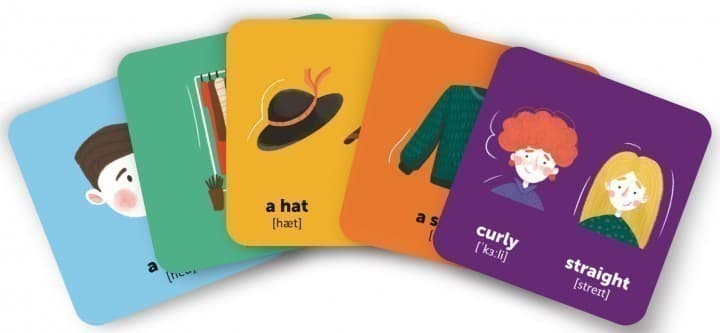 Мій зовнішній вигляд +аудіо. 95 карток англійська, фото - 3