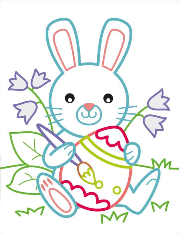 Кольорові зафарбовки. Великдень, фото - 3