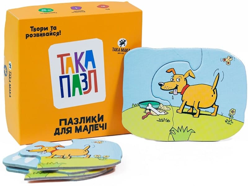 Пазлики для малечі (песик), фото - 2
