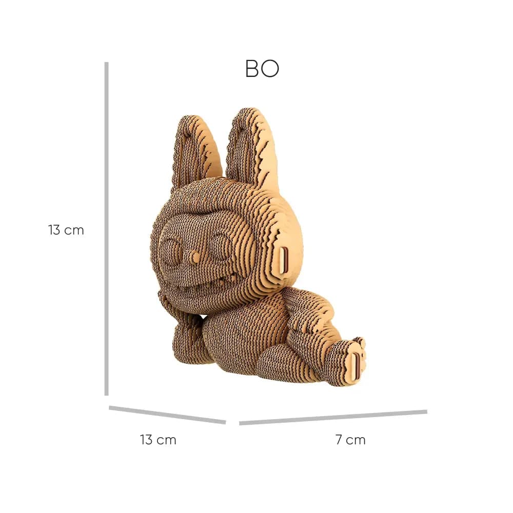 Картонний конструктор "Cartonic 3D Puzzle BUBOO TRIO", фото - 3