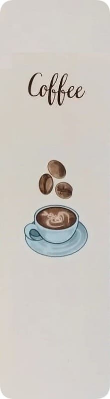 Закладка двухстороння для книги «Coffee», фото - 1