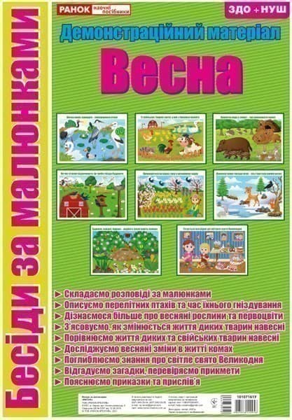 Бесіди за малюнками.Весна, фото - 1