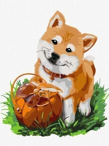 Набір для розпису по номерах. &amp;quot;Лісові пригоди&amp;quot; 30х40см