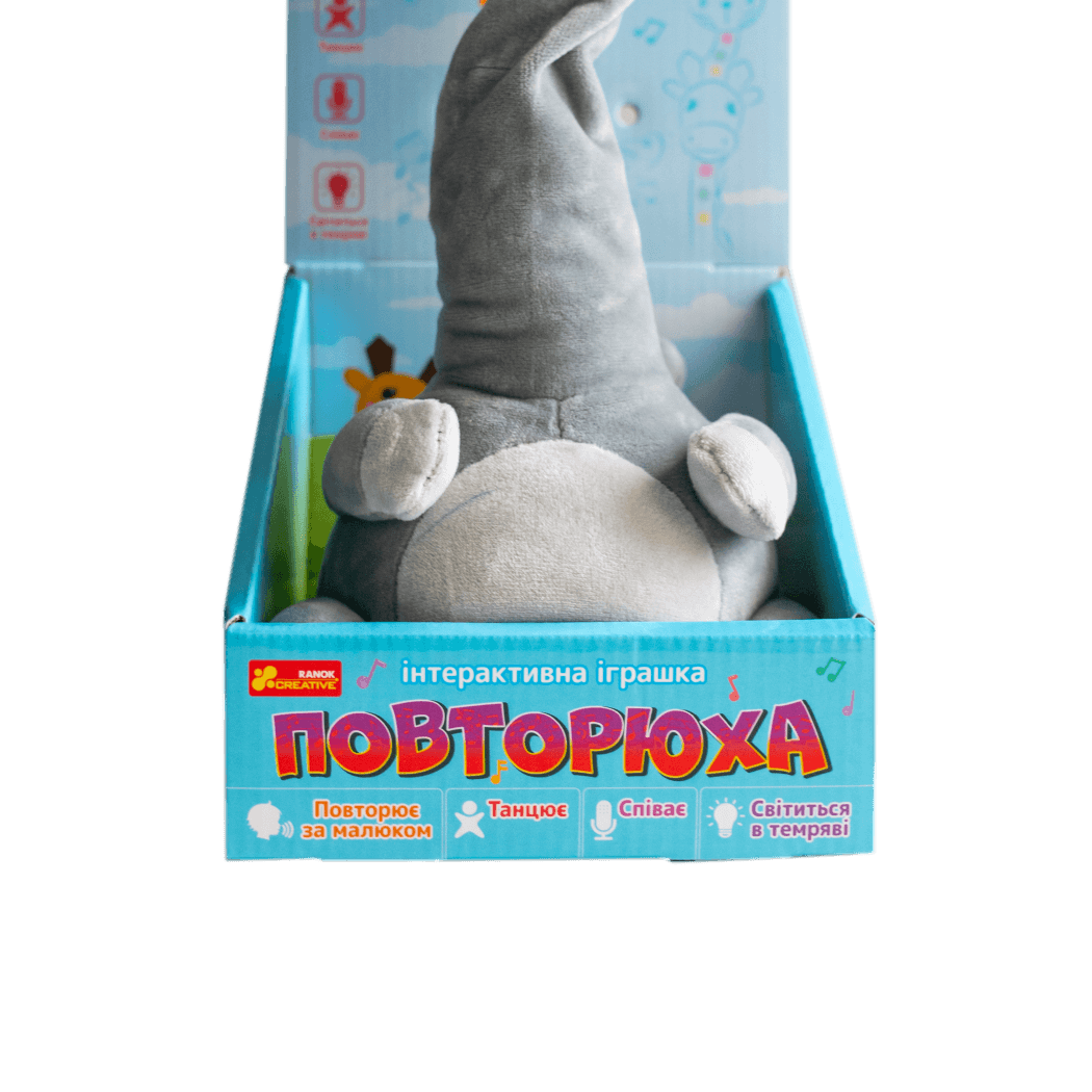 Інтерактивна іграшка-повторюха. Котик, фото - 2