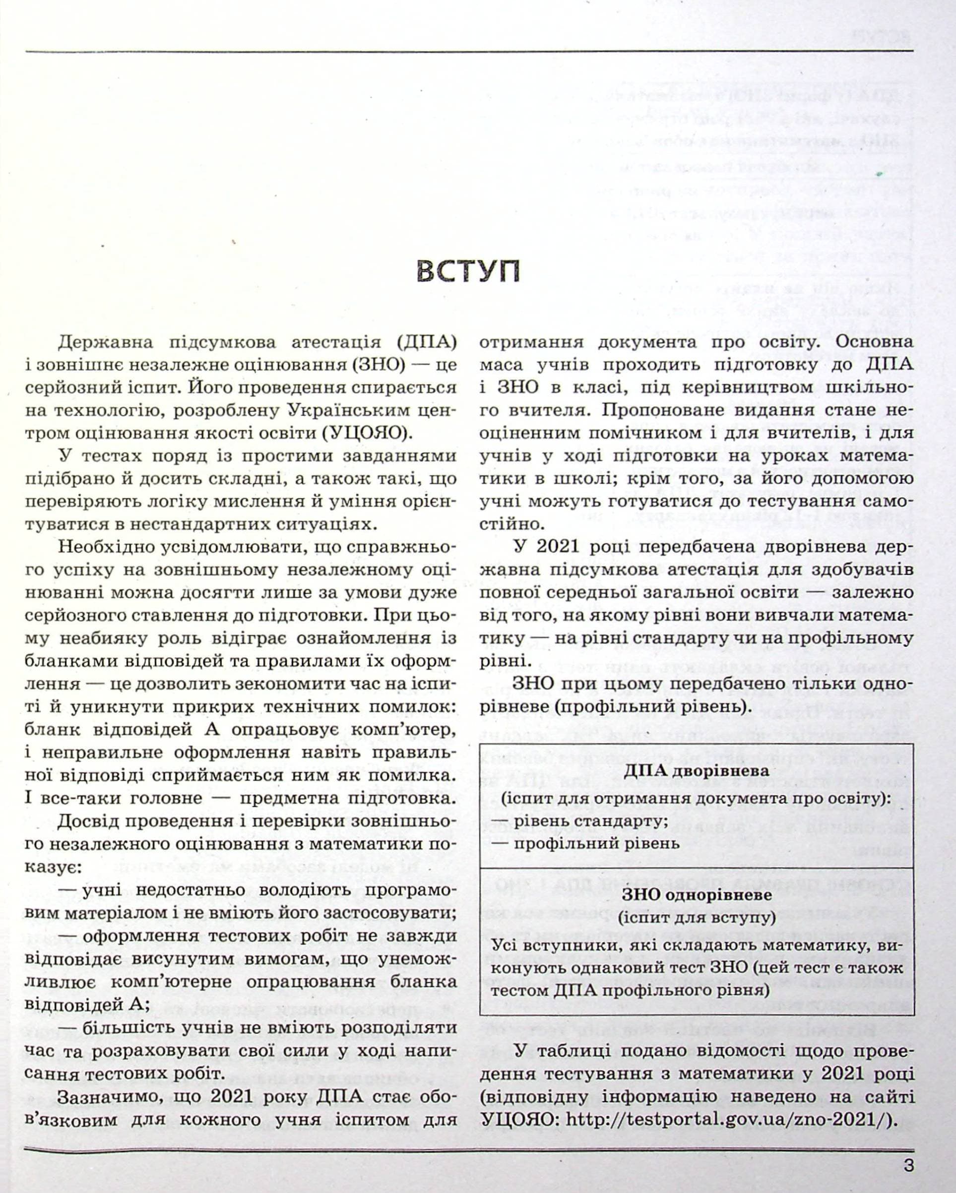 Л1158У  ЗНО 2022: Комплексне видання Математика (У)  10  ЗНО, фото - 2