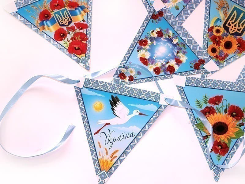 Гірлянда.Символи України, фото - 2