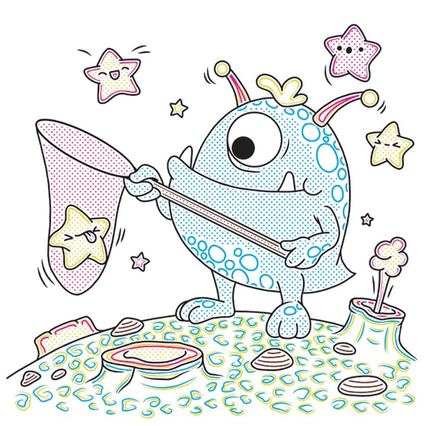 Водяні забарвлянки. У космосі, фото - 2