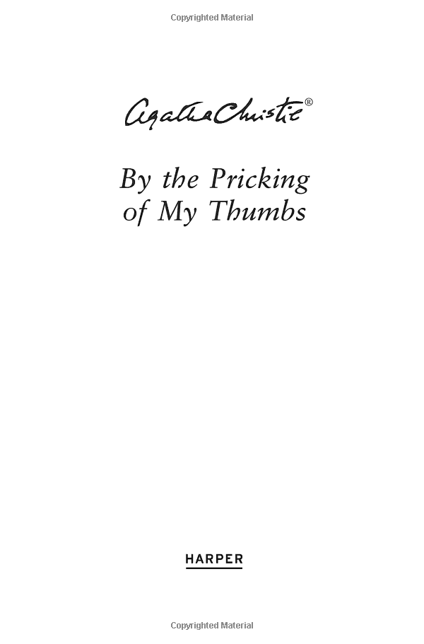 By the Pricking of My Thumbs, фото - 2